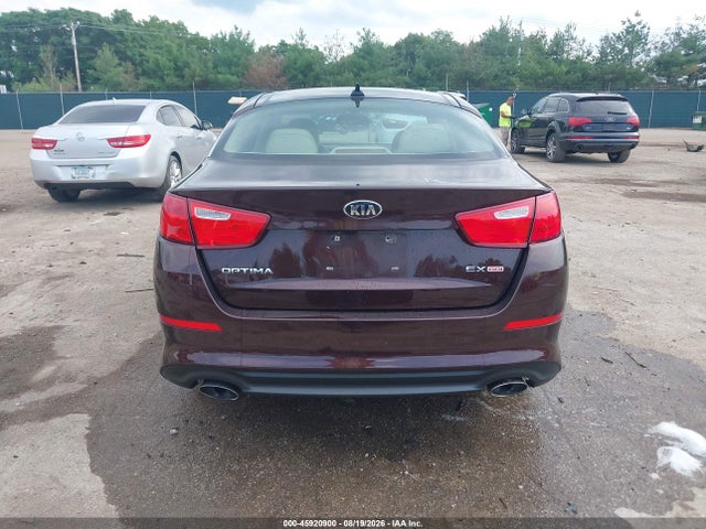 2015 Kia Optima Ex მანქანა იყიდება აუქციონზე, vin: 5XXGN4A71FG467955, აუქციონის ნომერი: 45920900