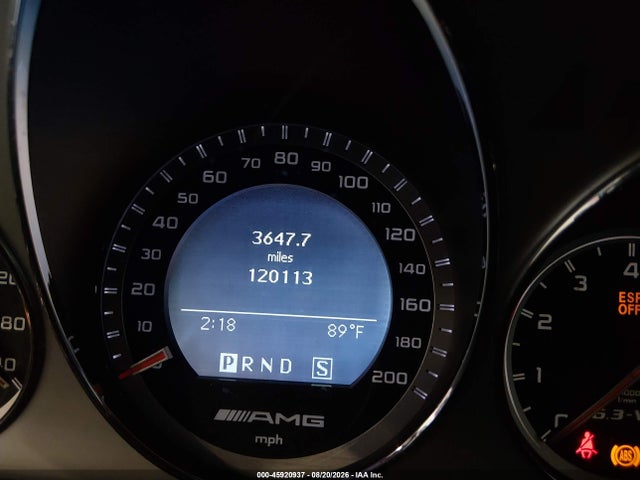 2009 Mercedes-benz C 63 Amg მანქანა იყიდება აუქციონზე, vin: WDDGF77X29F215484, აუქციონის ნომერი: 45920937