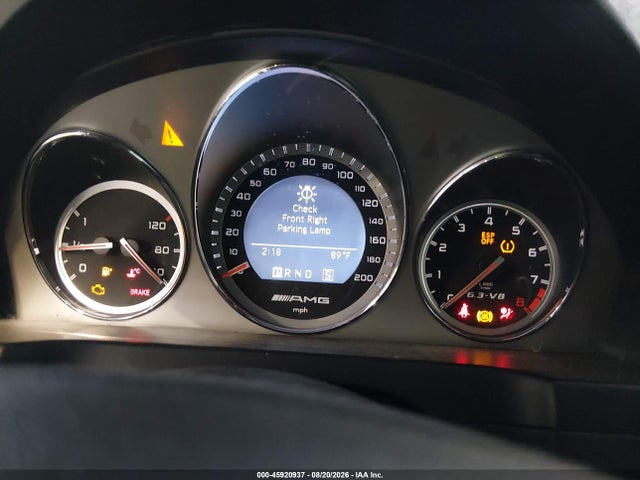 2009 Mercedes-benz C 63 Amg მანქანა იყიდება აუქციონზე, vin: WDDGF77X29F215484, აუქციონის ნომერი: 45920937