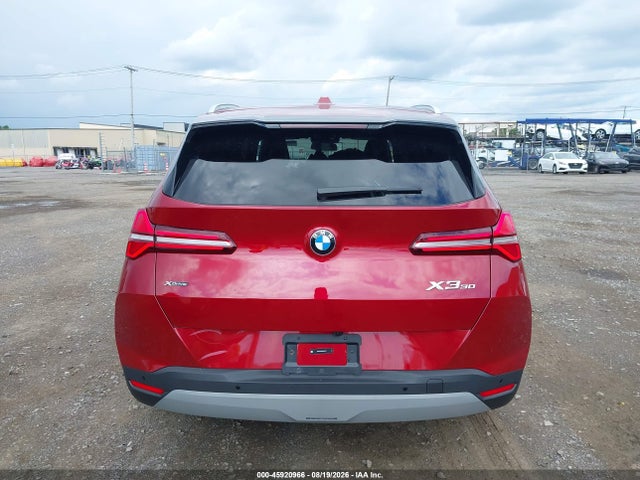 Продаж на аукціоні авто 2025 Bmw X3 30 Xdrive, vin: 5UX53GP02S9094374, номер лоту: 45920966