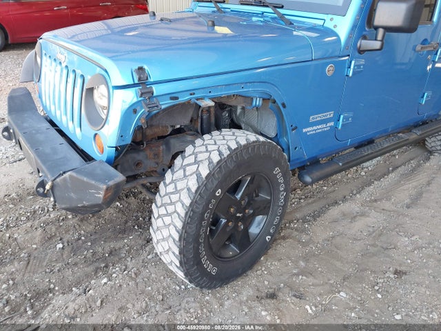 2010 Jeep Wrangler Unlimited Sport მანქანა იყიდება აუქციონზე, vin: 1J4BA3H14AL103226, აუქციონის ნომერი: 45920980
