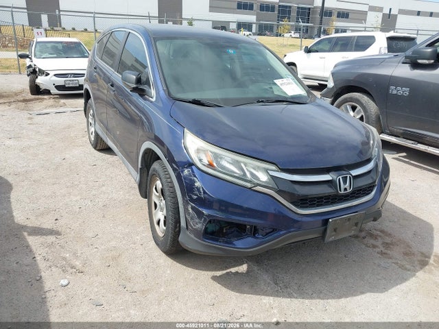 2015 Honda Cr-v Lx მანქანა იყიდება აუქციონზე, vin: 3CZRM3H37FG716954, აუქციონის ნომერი: 45921011