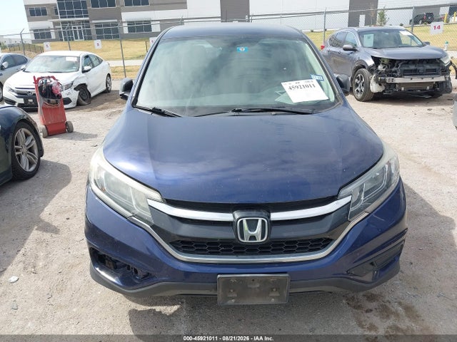 45921011 :رقم المزاد ، 3CZRM3H37FG716954 vin ، 2015 Honda Cr-v Lx مزاد بيع