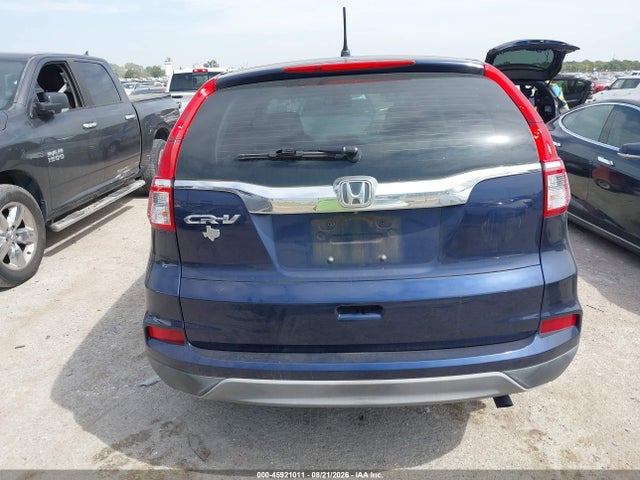 45921011 :رقم المزاد ، 3CZRM3H37FG716954 vin ، 2015 Honda Cr-v Lx مزاد بيع