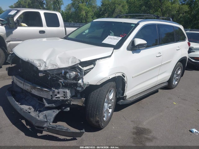 Toyota Highlander Limited 2017 5TDDZRFH5HS444475 Image 2