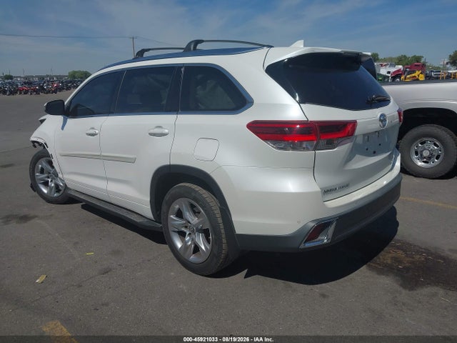 Toyota Highlander Limited 2017 5TDDZRFH5HS444475 Image 3
