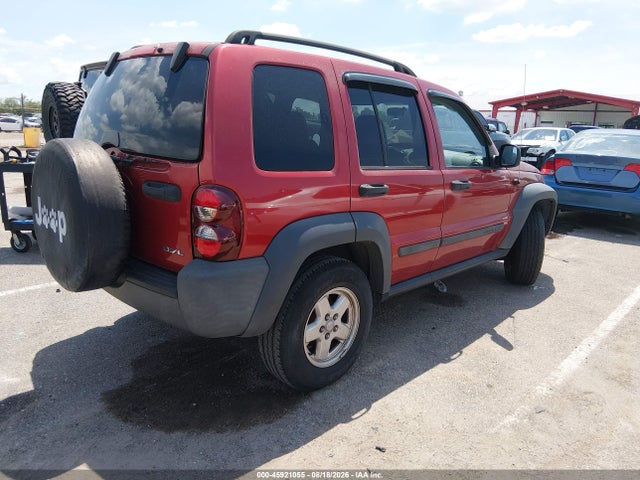 Продажа на аукционе авто 2006 Jeep Liberty Sport, vin: 1J4GL48K56W253544, номер лота: 45921055