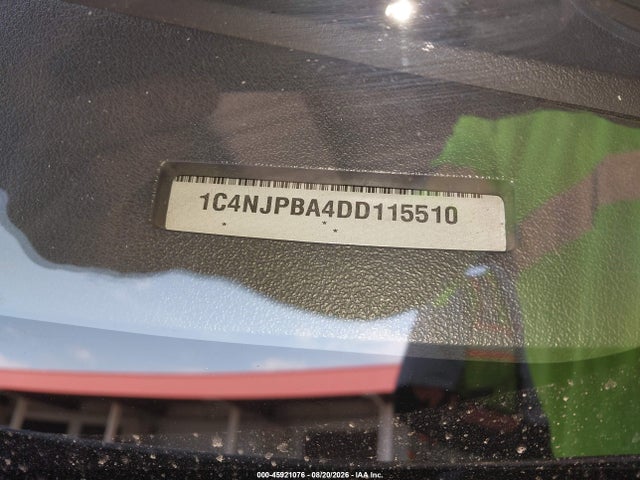 Продаж на аукціоні авто 2013 Jeep Patriot Sport, vin: 1C4NJPBA4DD115510, номер лоту: 45921076