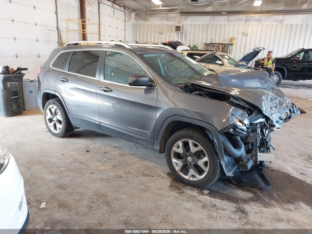 45921090 :رقم المزاد ، 1C4PJMDXXKD435758 vin ، 2019 Jeep Cherokee Limited 4x4 مزاد بيع