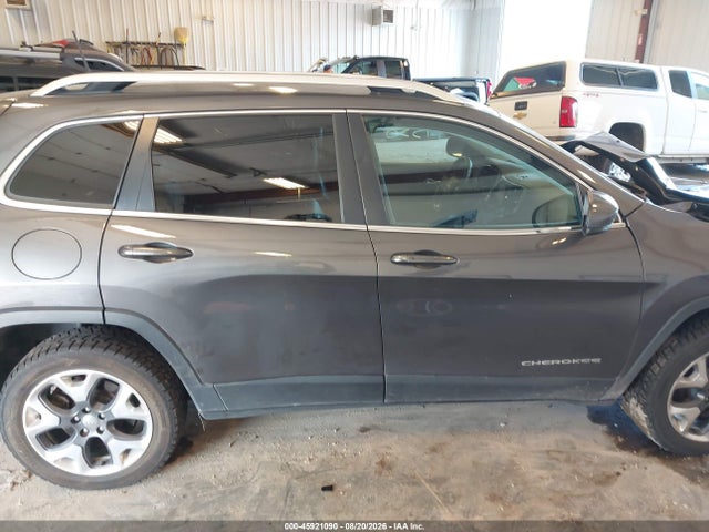45921090 :رقم المزاد ، 1C4PJMDXXKD435758 vin ، 2019 Jeep Cherokee Limited 4x4 مزاد بيع