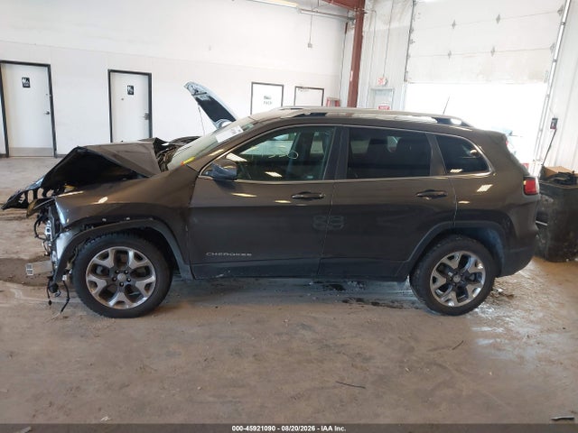 45921090 :رقم المزاد ، 1C4PJMDXXKD435758 vin ، 2019 Jeep Cherokee Limited 4x4 مزاد بيع