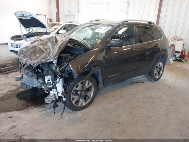 45921090 :رقم المزاد ، 1C4PJMDXXKD435758 vin ، 2019 Jeep Cherokee Limited 4x4 مزاد بيع