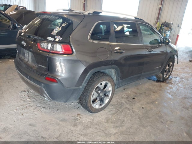 45921090 :رقم المزاد ، 1C4PJMDXXKD435758 vin ، 2019 Jeep Cherokee Limited 4x4 مزاد بيع