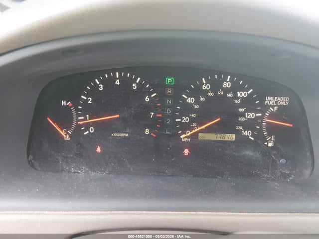 Aukcja sprzedaży 2000 Lexus Es 300, vin: JT8BF28G5Y0271571, numer aukcji: 45921095