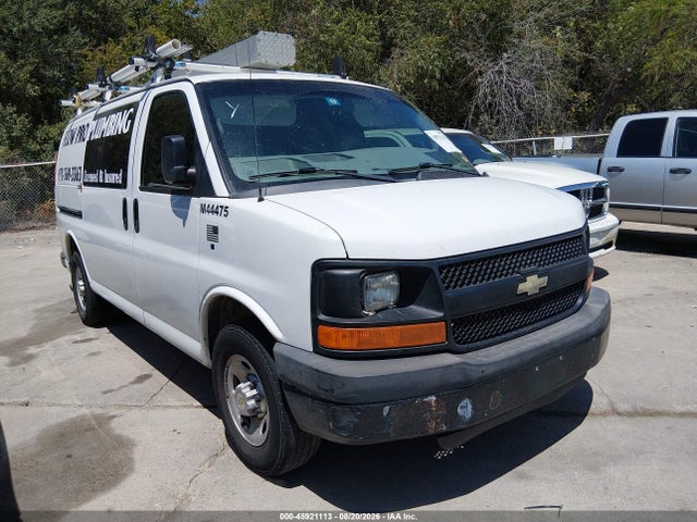 Auction sale of the 2012 Chevrolet Express 2500 Work Van, vin: 1GCWGFCA9C1167856, lot number: 45921113