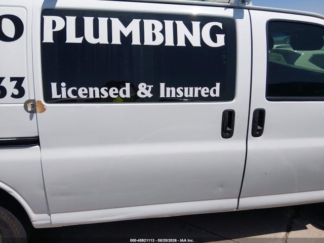 2012 Chevrolet Express 2500 Work Van მანქანა იყიდება აუქციონზე, vin: 1GCWGFCA9C1167856, აუქციონის ნომერი: 45921113