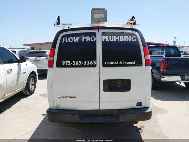 2012 Chevrolet Express 2500 Work Van მანქანა იყიდება აუქციონზე, vin: 1GCWGFCA9C1167856, აუქციონის ნომერი: 45921113