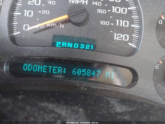 45921126 :رقم المزاد ، 1GNEC13Z74J165600 vin ، 2004 Chevrolet Tahoe Lt مزاد بيع