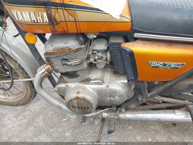 1973 Yamaha Tx750 მანქანა იყიდება აუქციონზე, vin: 341009853, აუქციონის ნომერი: 45921132