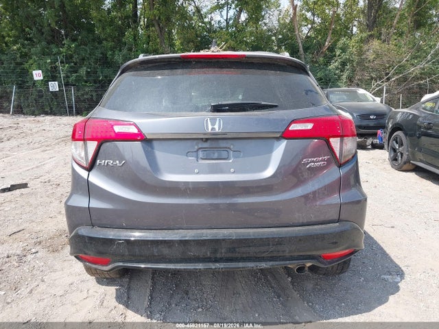 2022 Honda Hr-v Awd Sport მანქანა იყიდება აუქციონზე, vin: 3CZRU6H14NM738328, აუქციონის ნომერი: 45921157