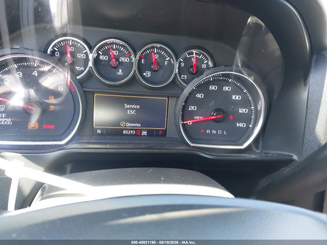3GCPYFED9MG325592 Chevrolet Silverado 1500 4wd Short Bed Lt Trail Boss