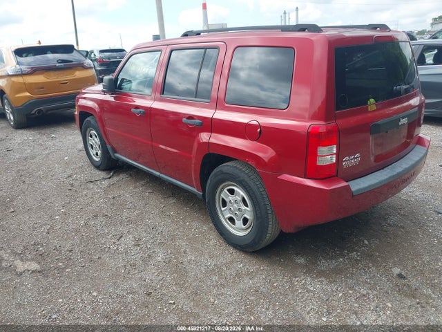 Продаж на аукціоні авто 2009 Jeep Patriot Sport, vin: 1J4FF28B89D138170, номер лоту: 45921217