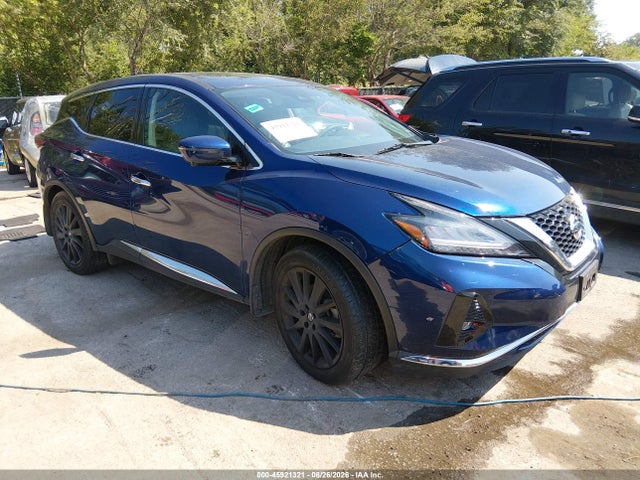 Aukcja sprzedaży 2021 Nissan Murano Sl Intelligent Awd, vin: 5N1AZ2CS7MC100227, numer aukcji: 45921321