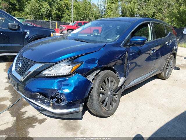 Aukcja sprzedaży 2021 Nissan Murano Sl Intelligent Awd, vin: 5N1AZ2CS7MC100227, numer aukcji: 45921321