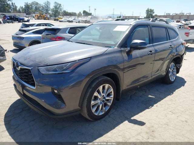 2025 Toyota Highlander Limited მანქანა იყიდება აუქციონზე, vin: 5TDKDRAH3SS554686, აუქციონის ნომერი: 45921331