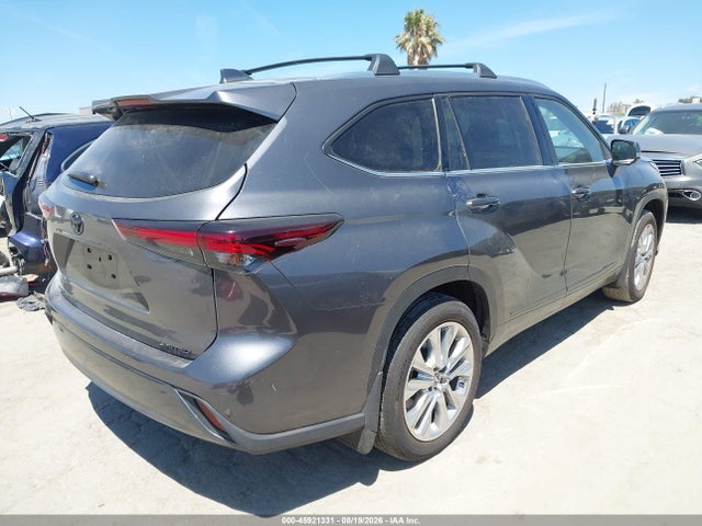 2025 Toyota Highlander Limited მანქანა იყიდება აუქციონზე, vin: 5TDKDRAH3SS554686, აუქციონის ნომერი: 45921331