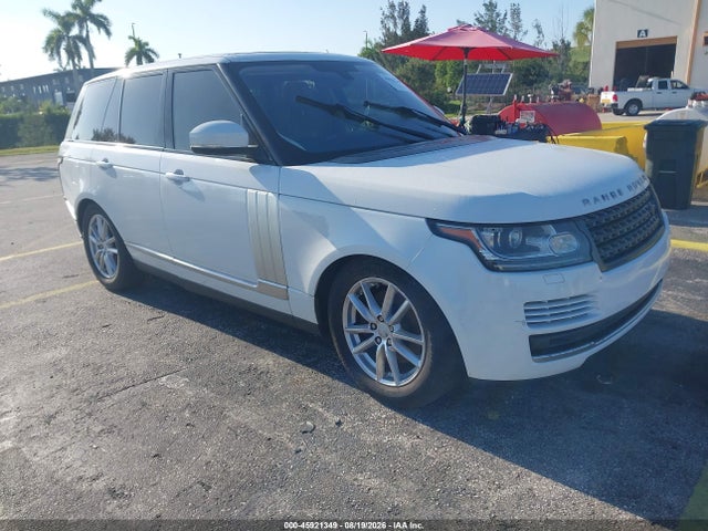 Aukcja sprzedaży 2016 Land Rover Range Rover 3.0l V6 Turbocharged Diesel Td6, vin: SALGR2KFXGA263322, numer aukcji: 45921349