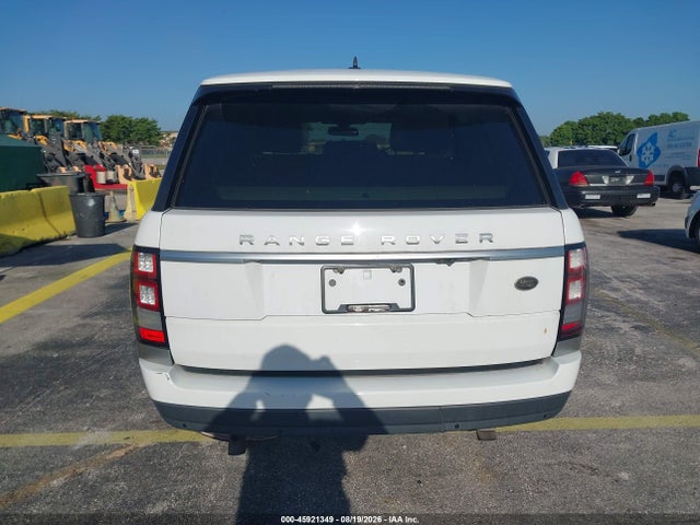 45921349 :رقم المزاد ، SALGR2KFXGA263322 vin ، 2016 Land Rover Range Rover 3.0l V6 Turbocharged Diesel Td6 مزاد بيع