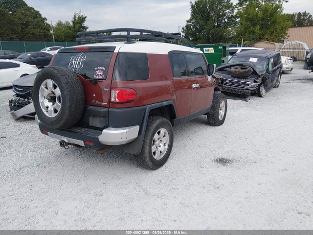 2010 Toyota Fj Cruiser მანქანა იყიდება აუქციონზე, vin: JTEBU4BF6AK081061, აუქციონის ნომერი: 45921359