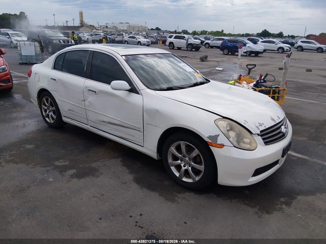 2005 Infiniti G35x მანქანა იყიდება აუქციონზე, vin: JNKCV51F45M304722, აუქციონის ნომერი: 45921375