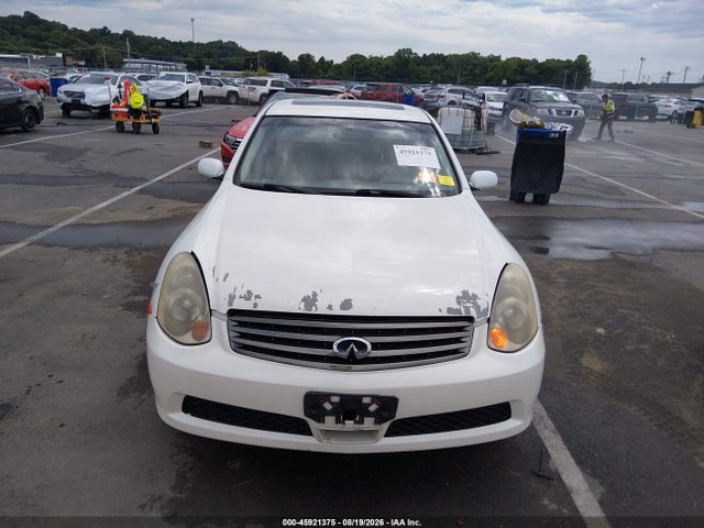 2005 Infiniti G35x მანქანა იყიდება აუქციონზე, vin: JNKCV51F45M304722, აუქციონის ნომერი: 45921375