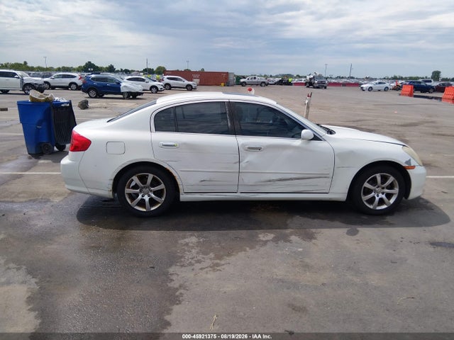 2005 Infiniti G35x მანქანა იყიდება აუქციონზე, vin: JNKCV51F45M304722, აუქციონის ნომერი: 45921375