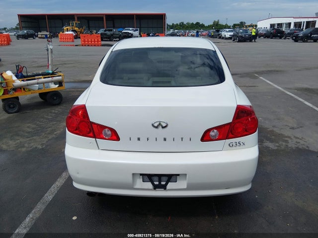 2005 Infiniti G35x მანქანა იყიდება აუქციონზე, vin: JNKCV51F45M304722, აუქციონის ნომერი: 45921375