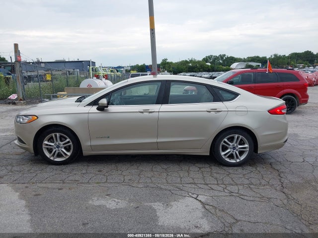 2018 Ford Fusion Hybrid S მანქანა იყიდება აუქციონზე, vin: 3FA6P0UU5JR271548, აუქციონის ნომერი: 45921385