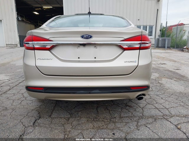 2018 Ford Fusion Hybrid S მანქანა იყიდება აუქციონზე, vin: 3FA6P0UU5JR271548, აუქციონის ნომერი: 45921385