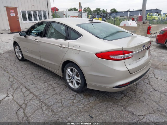 2018 Ford Fusion Hybrid S მანქანა იყიდება აუქციონზე, vin: 3FA6P0UU5JR271548, აუქციონის ნომერი: 45921385