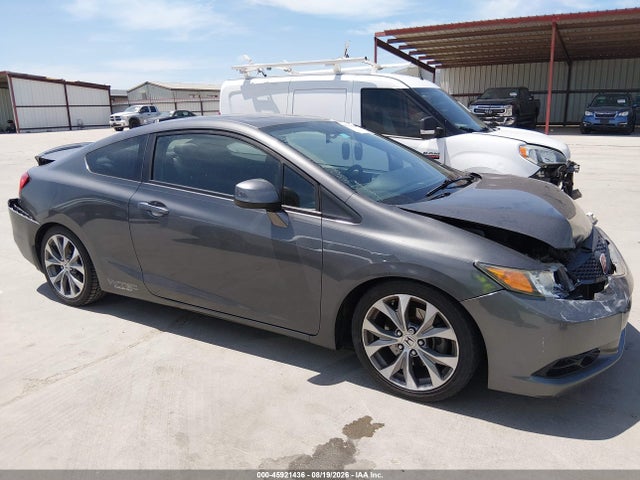 2012 Honda Civic Si მანქანა იყიდება აუქციონზე, vin: 2HGFG4A5XCH700164, აუქციონის ნომერი: 45921436