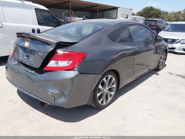 2012 Honda Civic Si მანქანა იყიდება აუქციონზე, vin: 2HGFG4A5XCH700164, აუქციონის ნომერი: 45921436