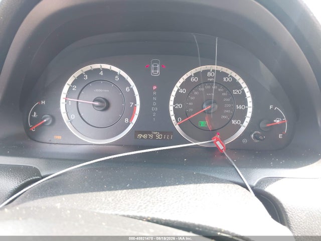 45921470 :رقم المزاد ، 1HGCS1B89AA008403 vin ، 2010 Honda Accord 2.4 Ex-l مزاد بيع