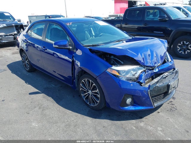 Auction sale of the 2015 Toyota Corolla S Plus, vin: 2T1BURHE4FC232861, lot number: 45921477