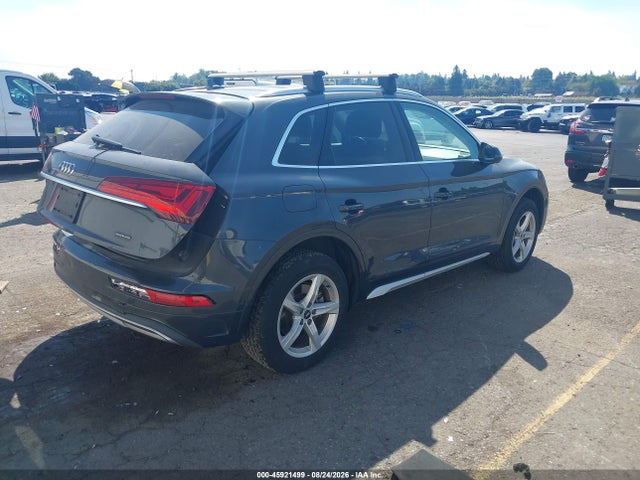 Auction sale of the 2021 Audi Q5 Premium 45 Tfsi Quattro S Tronic, vin: WA1AAAFY8M2003155, lot number: 45921499