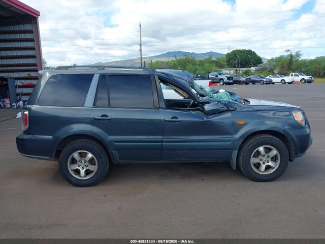 2006 Honda Pilot Ex მანქანა იყიდება აუქციონზე, vin: 2HKYF18496H529277, აუქციონის ნომერი: 45921534
