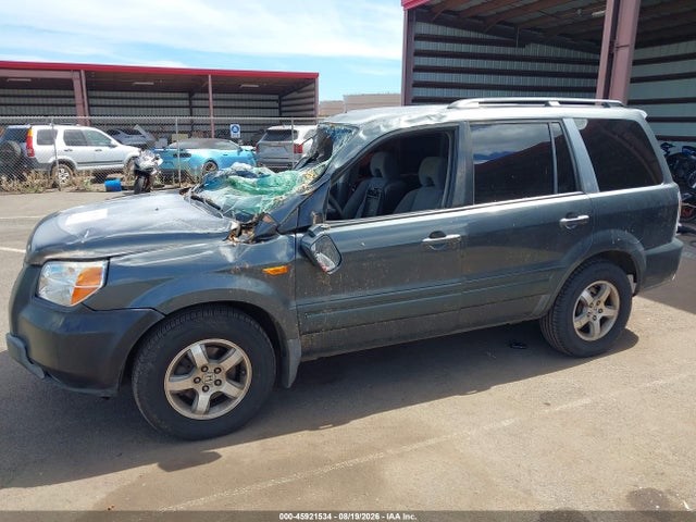 2006 Honda Pilot Ex მანქანა იყიდება აუქციონზე, vin: 2HKYF18496H529277, აუქციონის ნომერი: 45921534