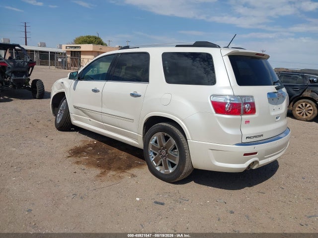 Aukcja sprzedaży 2012 Gmc Acadia Denali, vin: 1GKKRTED3CJ318984, numer aukcji: 45921547