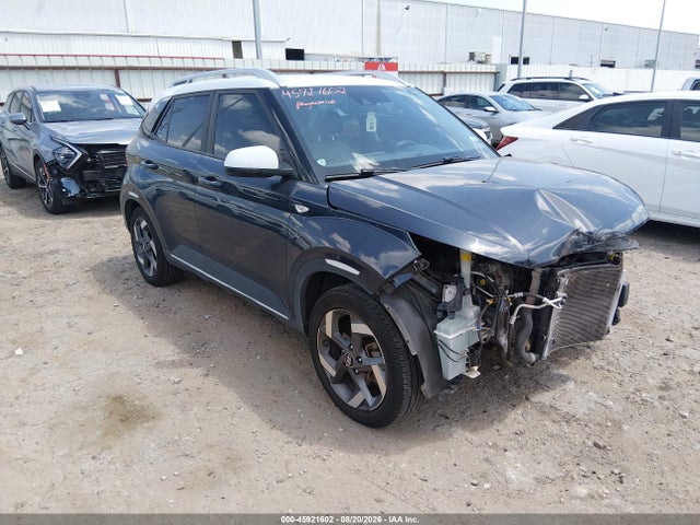 2021 Hyundai Venue Denim მანქანა იყიდება აუქციონზე, vin: KMHRC8A33MU112615, აუქციონის ნომერი: 45921602