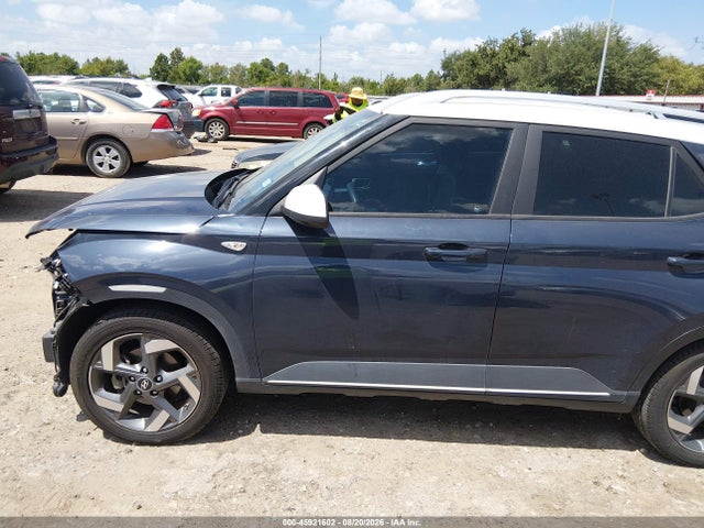 Aukcja sprzedaży 2021 Hyundai Venue Denim, vin: KMHRC8A33MU112615, numer aukcji: 45921602